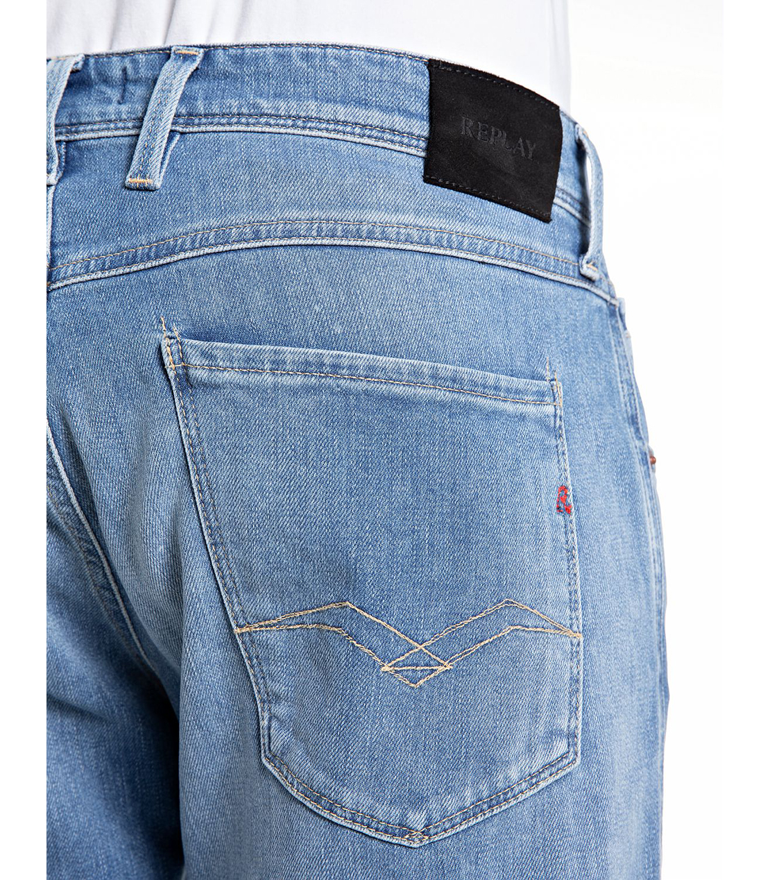 スリムフィットANBASS Touch denim 詳細画像 ブルー 8